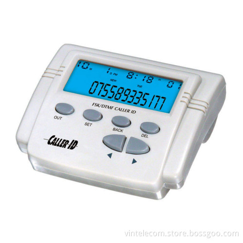 2lines Caller ID system